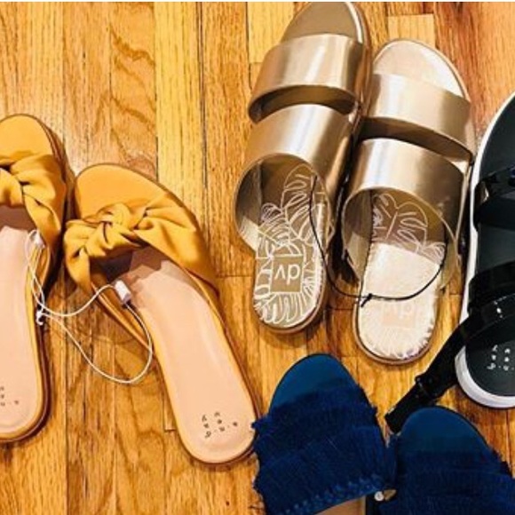 Women's dv Kylisa Two Band Slide Sandal -B1 - Picture 3 of 5